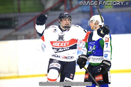 2019-12-14 Hockey Milano Bears-Chiavenna 3620 Gabriele Asinelli